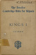 Joseph Rawson Lumby [1831-1895], The First Book of Kings with Map, Introduction and Notes